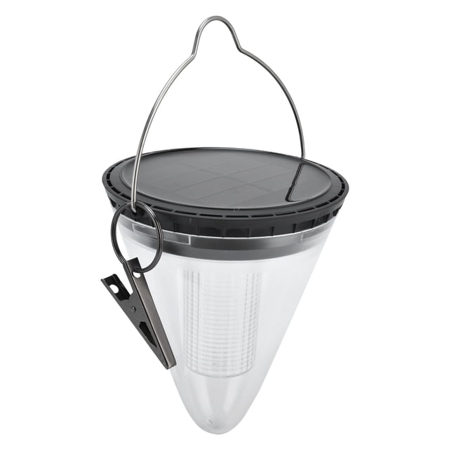 Lámpara solar LED decorativa colgante para exteriores, jardín, patio, iluminación paisajística, luz cálida, luz blanca.