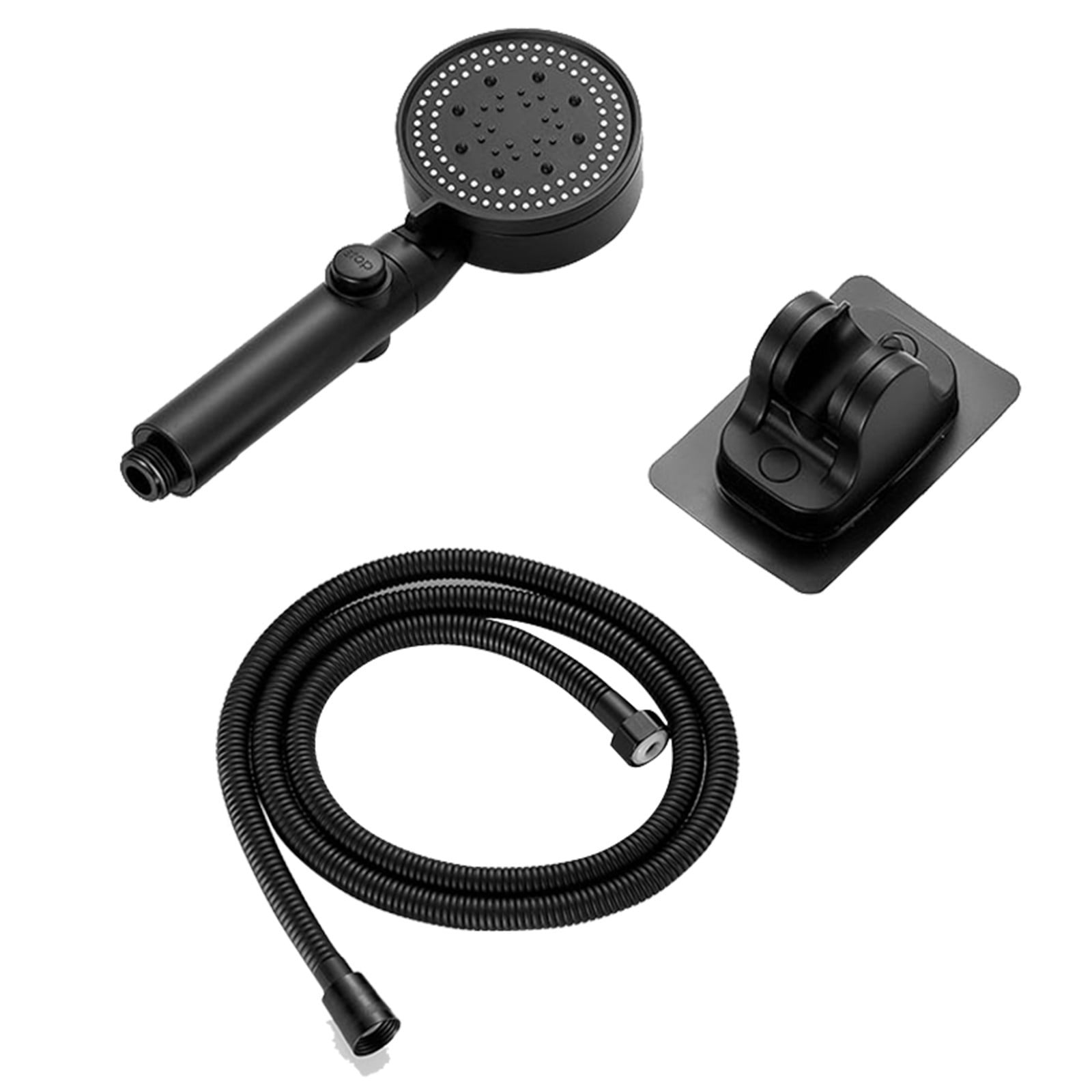 Fridja Shower Head with Hose and on off Switch, 5 Setting High Pressure
