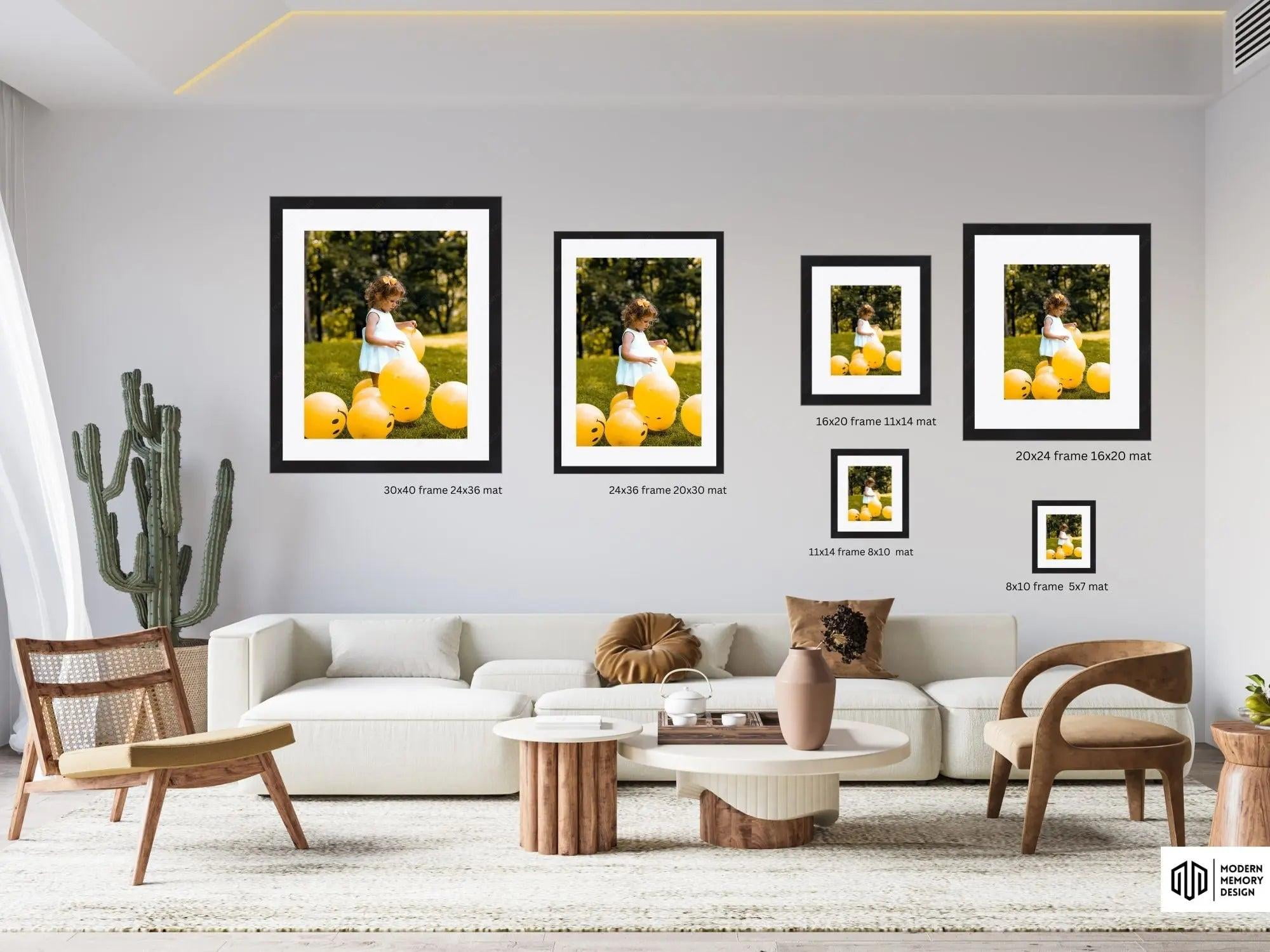 24x36 Frame With Mat 20x30 Photo Frame Store Online Walmart