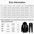 thumbnail image 3 of Toddler Little Boy Clothes Fall Winter Outfit Contrast Color Long Sleeve Cute Sweatshirt Top Pants Set Winter Casual for 6 18 Months 2T 3T 4T 5T 6T 7T 8T 9T Kids Boy(4-5 Years,Red), 3 of 6