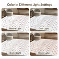 thumbnail image 7 of ODIKA 5'x7' Multicolor Geometric Rainbow Circles Cross Washable Area Rug Contemporary Bohemian Motifs With Dotted for Dining Room, Under Table, Home Office, Non-Slip Chair-Friendly, 7 of 7