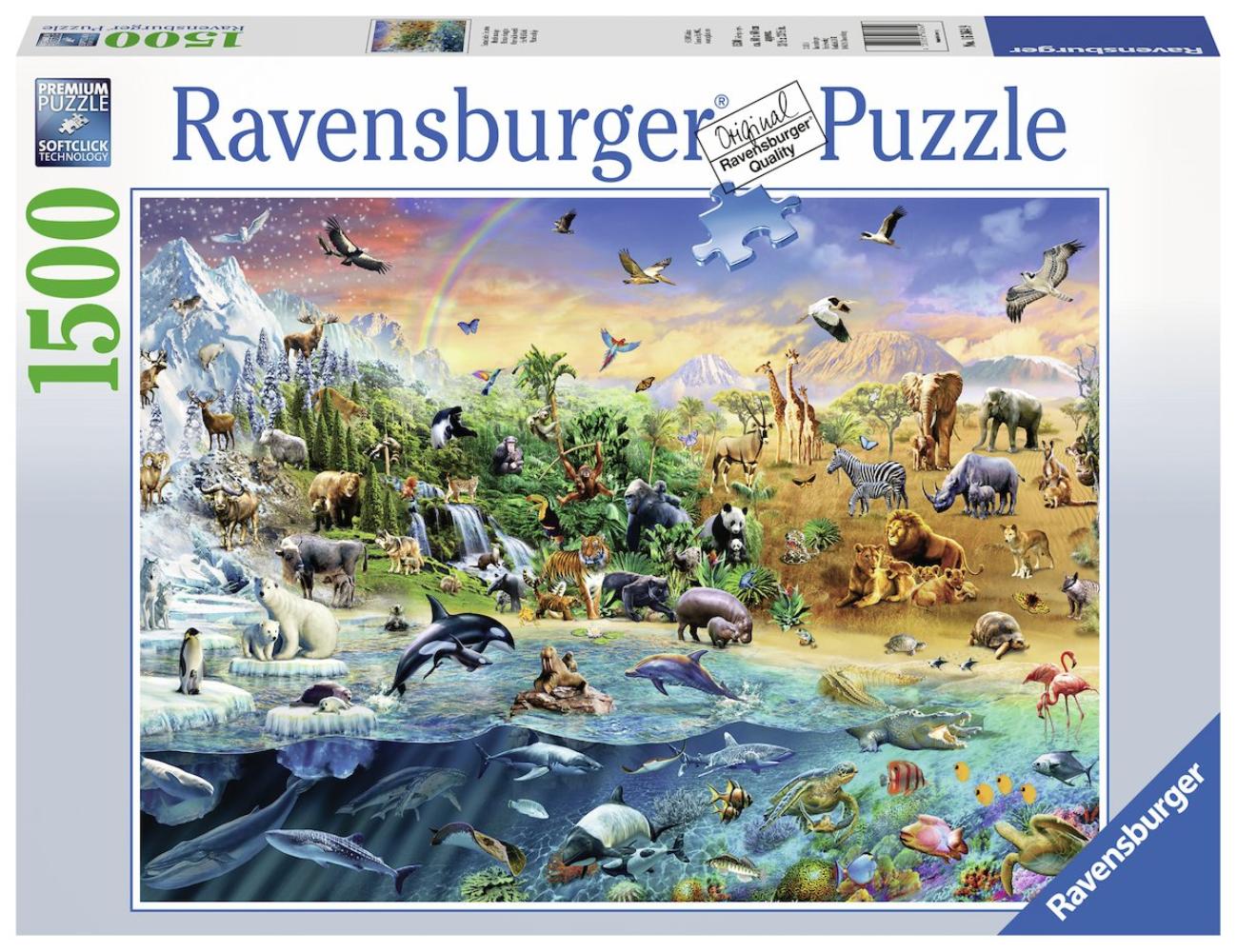 16364 Our Wild World Jigsaw Puzzle 1500 Piece Finished Jigsaw Puzzle 