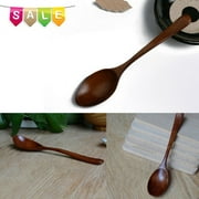JeashCHAT Lot Wooden Spoon Bamboo Kitchen Cooking Utensil Tool Soup Teaspoon Catering