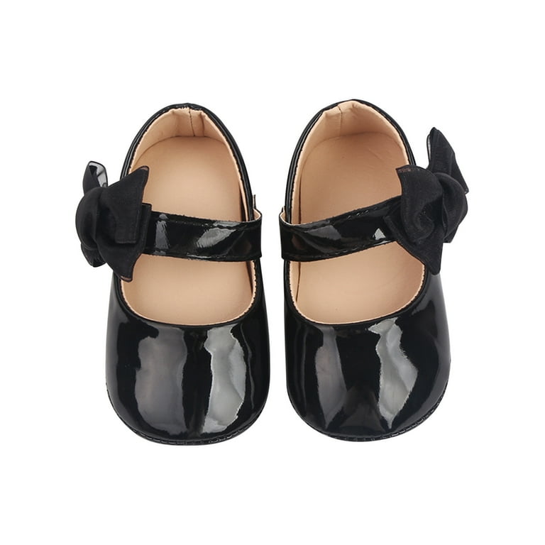 Infant black flats sale