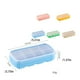 thumbnail image 5 of Molde de silicona para cubitos de hielo Inteprter 8 cavidades flexible a prueba de polvo color Azul, 5 of 6