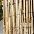 thumbnail image 3 of Backyard X-Scapes Jumbo Reed Bamboo Screen Fencing Garden Fence Natural 6 ft H x 16 ft L, 3 of 6