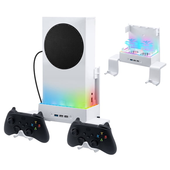 Kits de montaje en pared con ventilador de refrigeración para Xbox Series S Mcbazel
