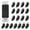 Glossy Black, variant on Single Pole Decors Light Switch with Screwless Plate, 15A 120-277V, Paddle Rocker Switch Replacement, On/Off Wall Switch, Self-Grounding, Residential Grade, UL/CUL (5 Pack, Glossy White)