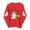 Red B, variant on Enjoytime Halloween Crewneck Sweatshirts Women Ghost Pumpkin Print Long Sleeve Pullover Tops Spooky Season Fashion Casual Sweatshirt