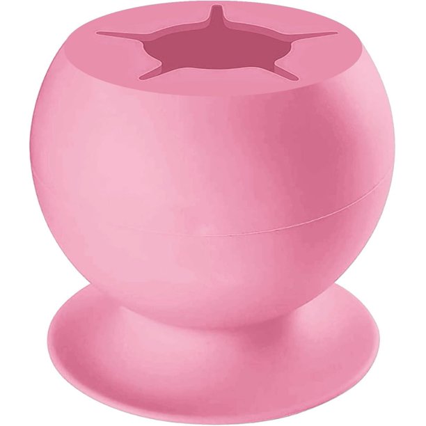 Recolector de desechos de desmalezado de silicona suave con ventosa de apertura en forma de estrella, ventosa de silicona de vinilo, soporte para herramientas de recolección de manualidades