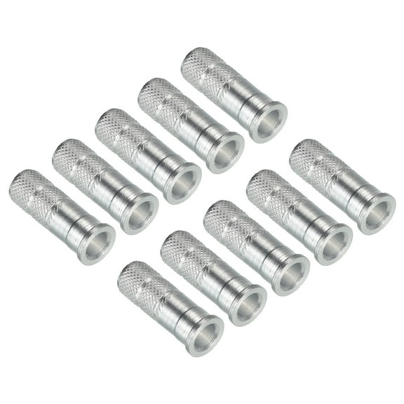 Uxcell Arrow Inserts 0.3" Dia 7.6mm 8.8mm Aluminum Shaft Adapter for Archery Points, 12 Pack