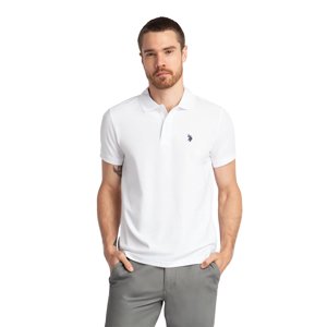 U.S. Polo Assn. Men's Slim Fit Pique Polo Shirt