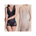 thumbnail image 2 of MarinaVida Women Seamless Full Body Shaper Tummy Control Bodysuit Corset Cincher Shapewear, 2 of 6