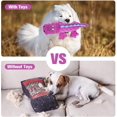 thumbnail image 3 of CHAO juguete interactivo para perros, juguete duradero para masticar con papel crepé, juguete de entrenamiento para perros pequeños a medianos, 3 of 5