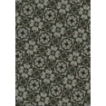 thumbnail image 1 of Ahgly Company Machine Washable Indoor Rectangle Transitional Sage Green Area Rugs, 5' x 8', 1 of 7