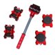 thumbnail image 5 of Moving Tools Furniture Mover Tool Set Heavy Stuff Transport Lifter 4 Wheeled, 5 of 5