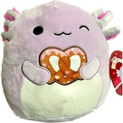 Squishmallows 8-Inch Plush 2023 Valentine's Day Squad Stuffed Animal (Monica Axoltl)