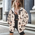 thumbnail image 3 of Renewold Dachshund Dog Paw Love Oversized Hoodies for Women Full Zip Up Trendy Jackets Sweatshirts Pullover Tops Long Sleeve Hooded Cardigan Gym Hoodies Hooded Streetwear Tops Fall Clothes, S, 3 of 7