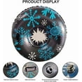 thumbnail image 4 of 47" Snow Tubes, Heavy Duty Inflatable Snow Sleds with Handles for Kids Adults Sledding Skiing Winter Sports, 4 of 8