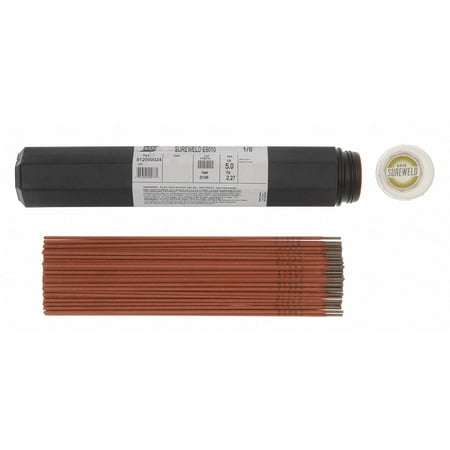 

Esab 1/8 x 14in Sureweld 6010 Electrode 5lb 812000024