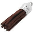 thumbnail image 6 of Mandala Crafts Faux Leather Suede Tassel with Loop for Keychains, Jewelry Making, Bookmarks, Books, Gifts, Pillows, 6 of 7