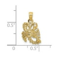 thumbnail image 2 of Auriga Fine Jewelry 14K Yellow Gold 3-D Scorpio Zodiac Charm Pendant for Women (L - 16.5mm, W - 10.8mm), 2 of 7