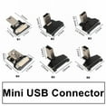 90 Degree Angle Ribbon FPV Type C Micro Mini USB Connectors Flexible