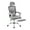 Grey, variant on JOINSUN Ergonomic Office Chair - High Back Mesh, Reclining with Lumbar Support, Adjustable Headrest, Footrest & Padded Arms, Green