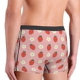thumbnail image 3 of Uemuo Strawberry Pattern Men's Boxer Briefs,Trunk Anti-Chafing,Comfortable, Durable, and Stylish Underwear-X-Large, 3 of 9