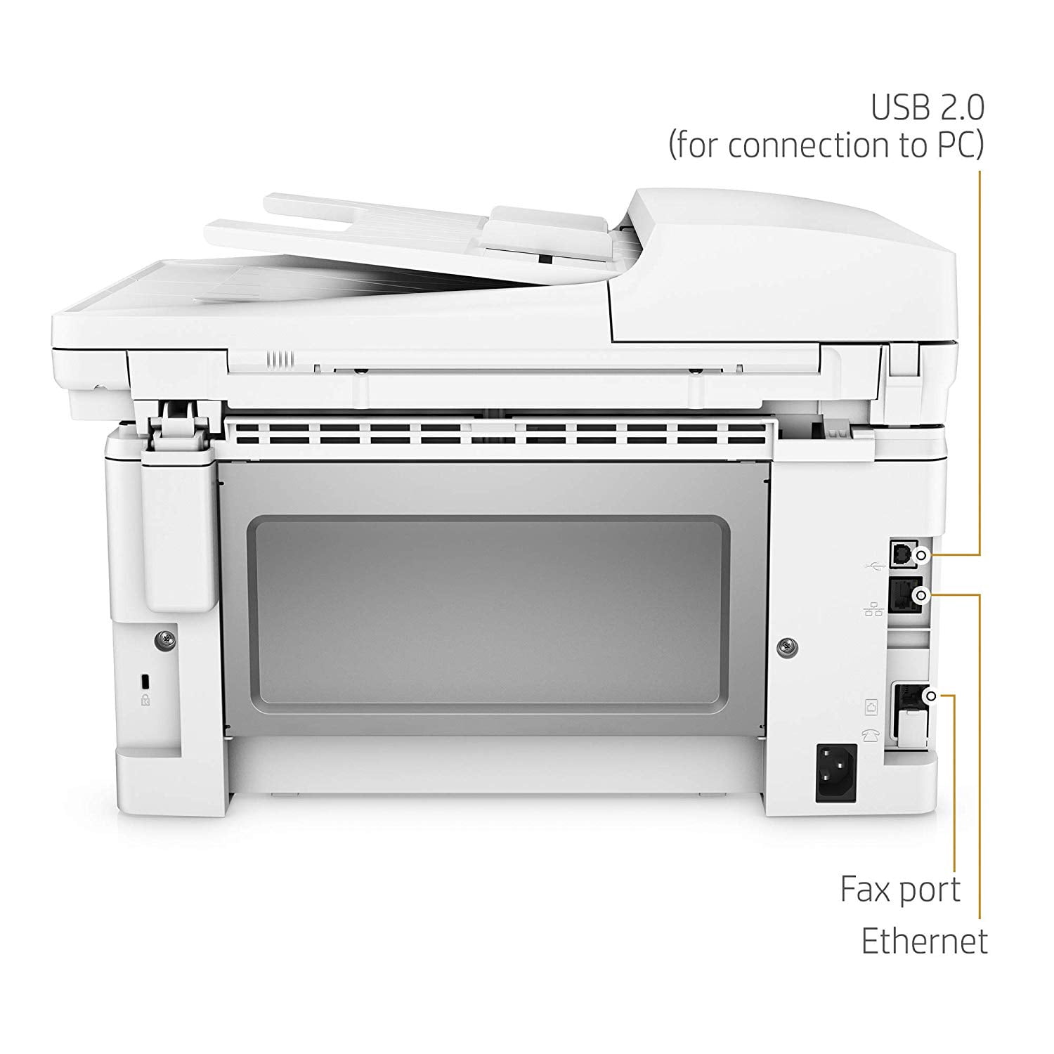 HP Laserjet Pro M130fw Wireless Black-and-White All-In-One Laser Printer with Scan, Copy and Fax (G3Q60A) FREE Cat5e Ethernet Cable