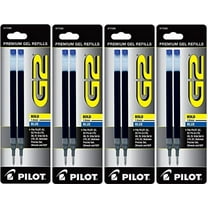 Pilot G2 Gel Ink Refill for Rolling Ball Pens, Bold Point, 0.8mm, Blue Ink, 8 Count