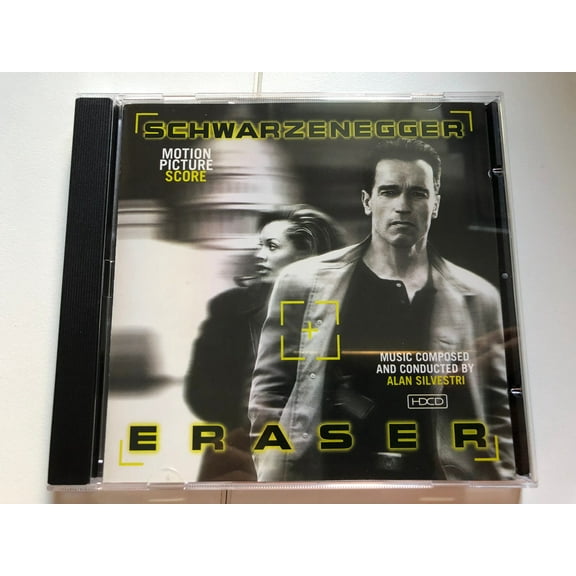 Schwarzenegger - Eraser (Motion Picture Score) - Music Composed And Conducted By Alan Silvestri / Atlantic Classics Audio CD 1996 / 7567-82957-2