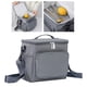 thumbnail image 4 of Bolsa de almuerzo aislada kusrkot térmica con correa para el hombro para adultos Gris, 4 of 8