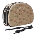 thumbnail image 3 of Caja para transpirable, bolsa para perros, para , bolsa para perros para as pequeñ 2-4 kg 42 x 26 x 35 champán, 42x26x35cm Colco Portador portátil para exteriores, 3 of 8