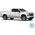 thumbnail image 2 of Chevy Silverado Red RST Crew Cab and Double Cab Body Side Decals 2019-2026 Set of 2 GM Licensed, 2 of 6