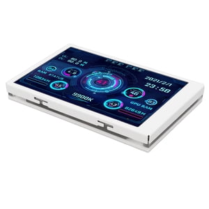 PC Affichage du panneau de capteur, prise d'écran et jouer 320x480 USB Interface de type C pour bureau blanc