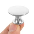 thumbnail image 5 of Soimiss 4Pcs Wardrobe Door Knobs Silver Iron Sophisticated Furniture Hardware Bathroom, 5 of 6