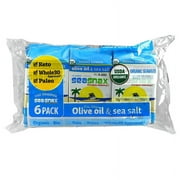 SeaSnax Organic Seaweed Original 0.18 oz 6 Pack