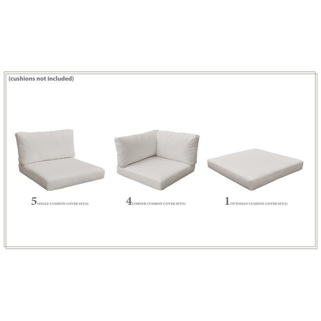 TK Classics Housse Set en Beige pour MONACO-12a