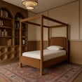 thumbnail image 2 of Meridian Furniture Lit Simple Rembourré en Velours Salina, 2 of 11