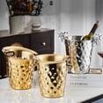 thumbnail image 4 of Ice Bucket With Stand Stainless Steel Ice Cube Container For Wine Champagne Beer KTV Clubs Bar Parties, 4 of 6