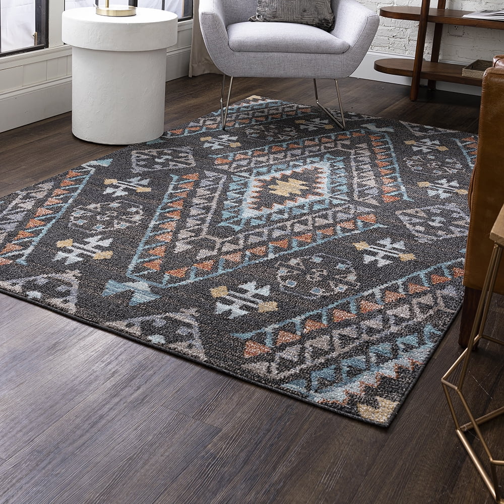 Mohawk Home Grimes Indoor Geometric Area Rug, Multi, 7'10" x 10'