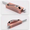 thumbnail image 2 of Garage Door Multifunctional Door Lock Universal Door Lock With 1 Key Indoor And Outdoor Universal Red Bronze Niuniu CY, 2 of 4