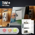 thumbnail image 7 of Quick Access Hidden Wall Safe with Removable Pegboard & Adjustable Shelves – Flat Recessed Security Cabinet Fits Between 16" Wall Studs for Home or Office Use, 7 of 7