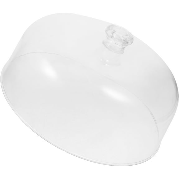 BESTYASH Transparent Acrylic Cake Stand Dome Cover Display for Parties Events and Home Use 1 Set