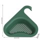 thumbnail image 4 of Fregadero de la cocina Drenaje de desagüe de almacenamiento Soporte de escurridor Strainer Rack Vegetal Alimentos Basura Drenaje Organización de estantes DIYOO HA059697-03, 4 of 7