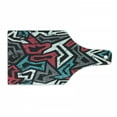 thumbnail image 1 of Grunge Cutting Board, Abstract Shapes in Graffiti Art Style Underground Hip Hop Culture Funky Street Wall, Tempered Glass Cutting and Serving Board, Wine Bottle Shape, Multicolor, by Ambesonne, 1 of 1