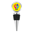 thumbnail image 1 of Nous Sommes Tous le Même Bouchon de Bouteille de Mode Art Déco en Acier Inoxydable Réutilisable en Caoutchouc, 1 of 4