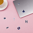 thumbnail image 3 of Stationery Stickers Galaxy Teacher Reward Stickers Technology Animal Stickers for Laptops Notebooks Suitcases, 3 of 5