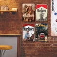 thumbnail image 3 of Placa Metal Vintage Pintura Hierro Rectangular Pared 20x30cm 4 Uds., 3 of 9